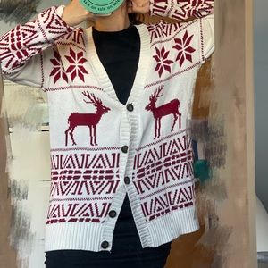 Merry Christmas! This is the cardigan you look for so long for this Christmas.😉